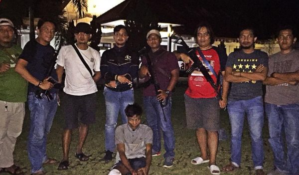 Resmob Polres Lampura Tembak Pelaku Curanmor