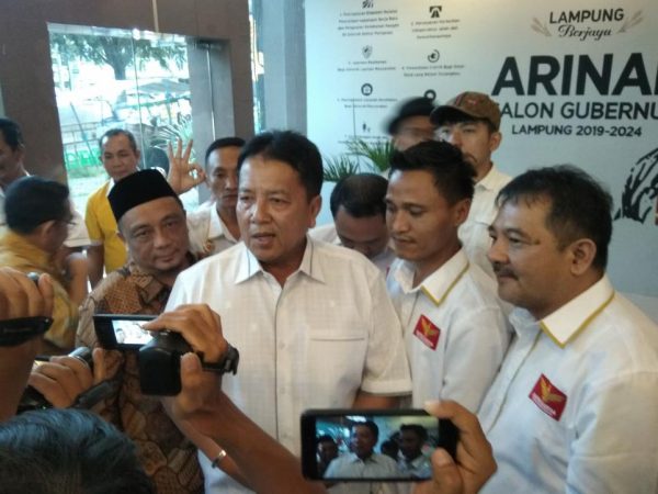 Arinal Resmi Terima Rekomendasi Partai Garuda