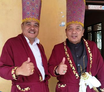 Kampanye Akbar Arinal-Nunik Golkar Lamteng Dikukuhkan