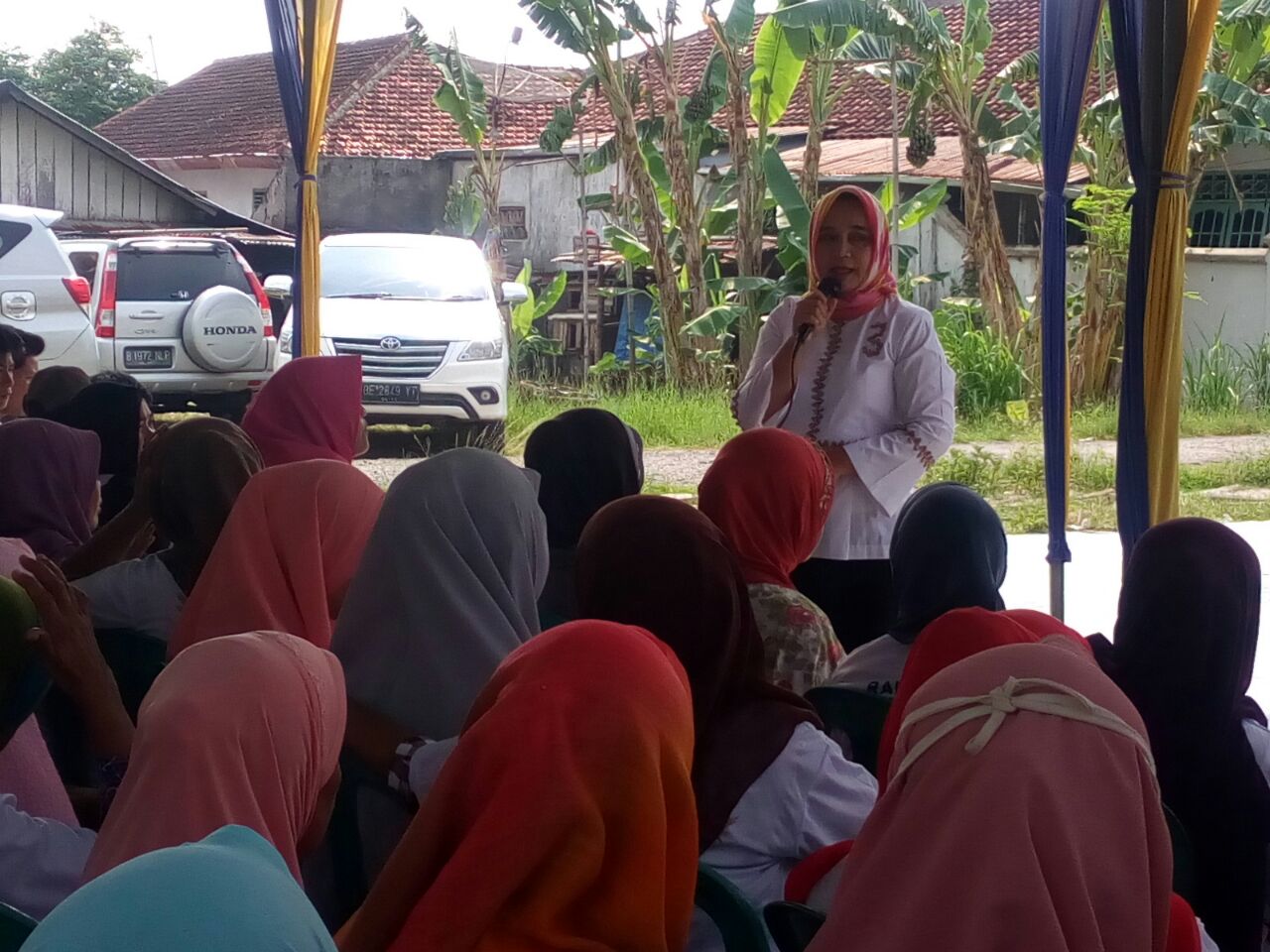 Mulang Tiyuh, Riana Sari Kampanyekan Arinal – Nunik