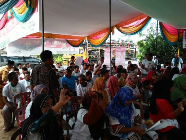 Inginkan Gubernur Baru, Warga Lampung Tengah Berharap Arinal – Nunik Terpilih