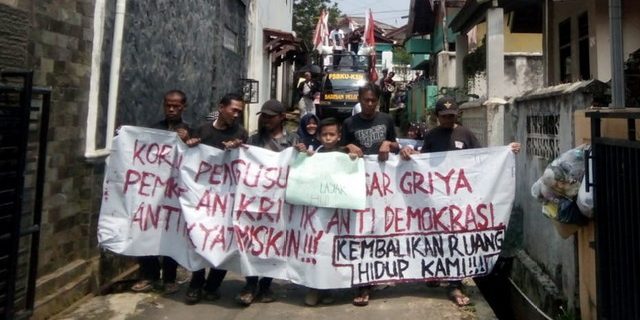 Pemkot Bandarlampung Terlantarkan Warga Eks Pasar Griya Sukarame