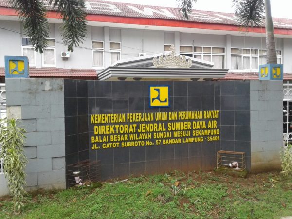 Proyek Irigasi Jabung Rawa Sragi-II Balai Besar Sungai Mesuji Sekampung Sarat di Korupsi?