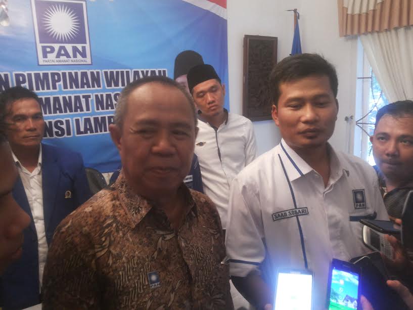 Muswil “Tandingan” PAN Lampung Pepesan Kosong