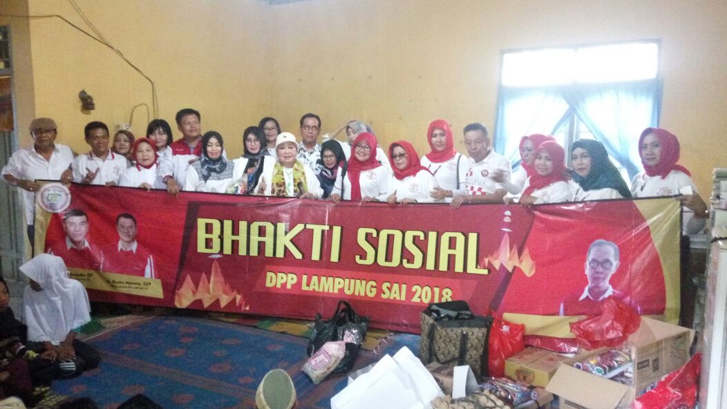 Peduli Anak Yatim, Lampung Sai Beri Bantuan di Panti Asuhan Toriqul Jannah