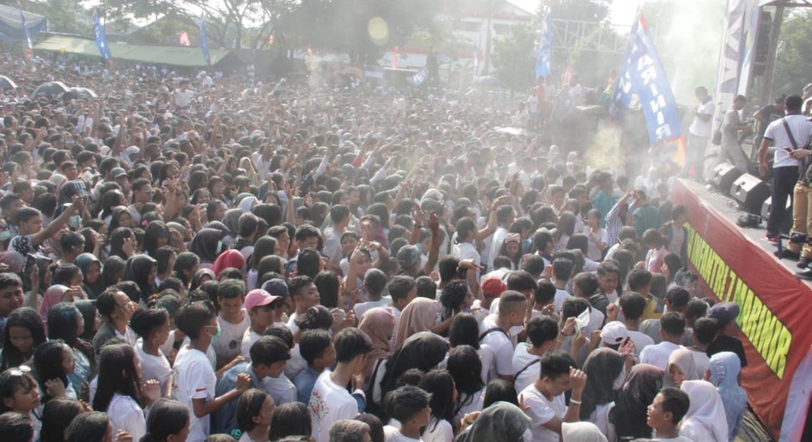 Komandan Yon 7 Marinir Lepas Kegiatan Colour Run 5K