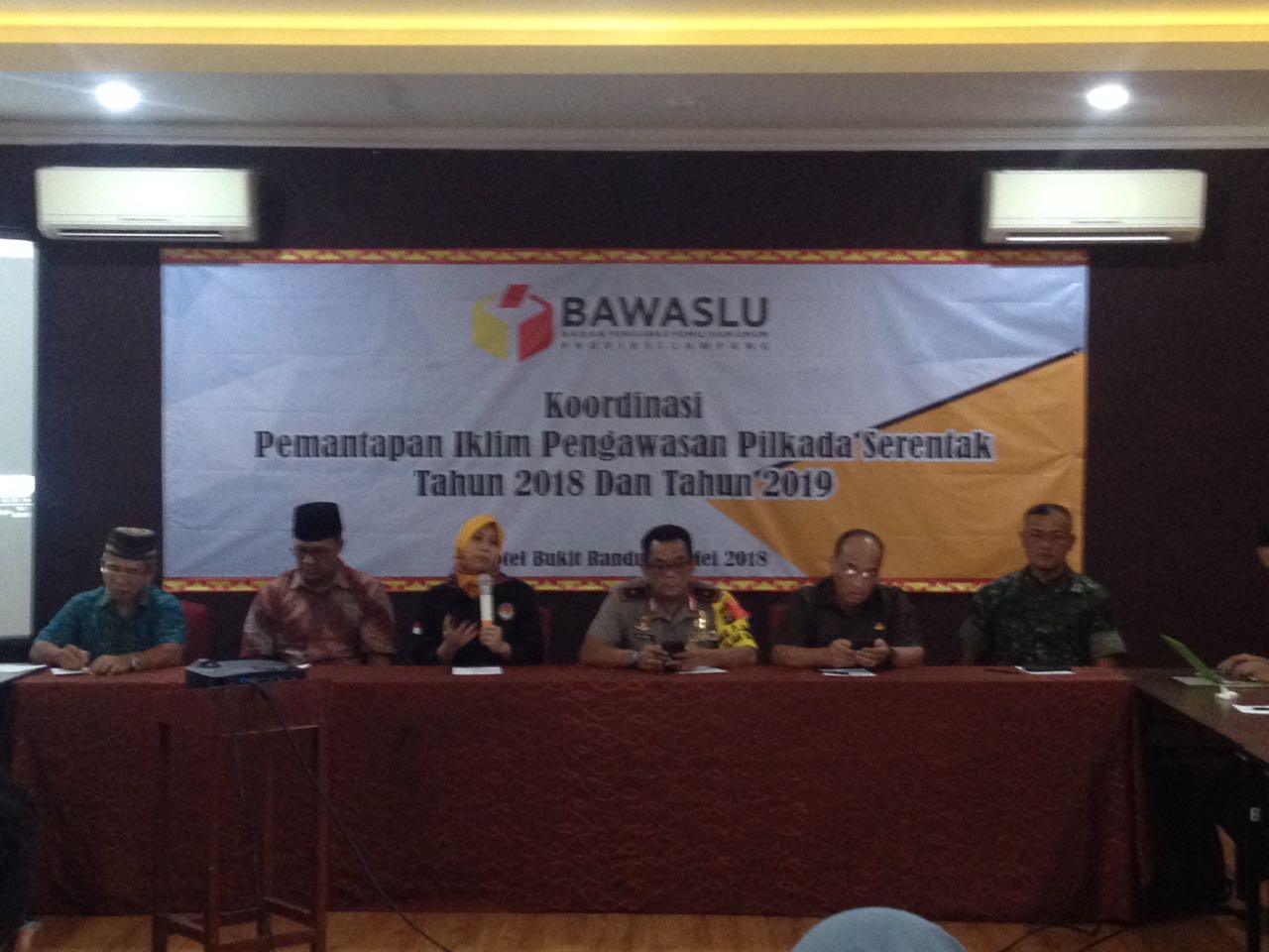Bawaslu Lampung Koordinasi Iklim Pengawasan Pilkada dan Pemilu Serentak