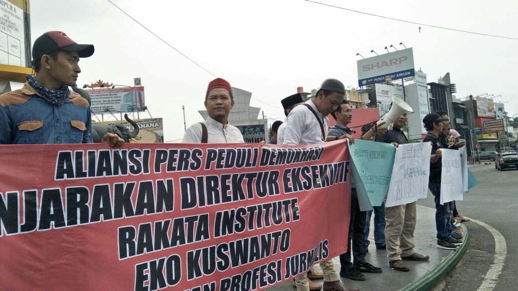 Polda Lampung Tolak Laporan Aliansi Wartawan