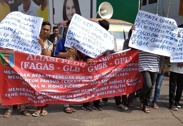 Rakyat Lampung Tuntut Gubernur Ridho Atas Kekerasan Seksual Pada Sinta Melyati