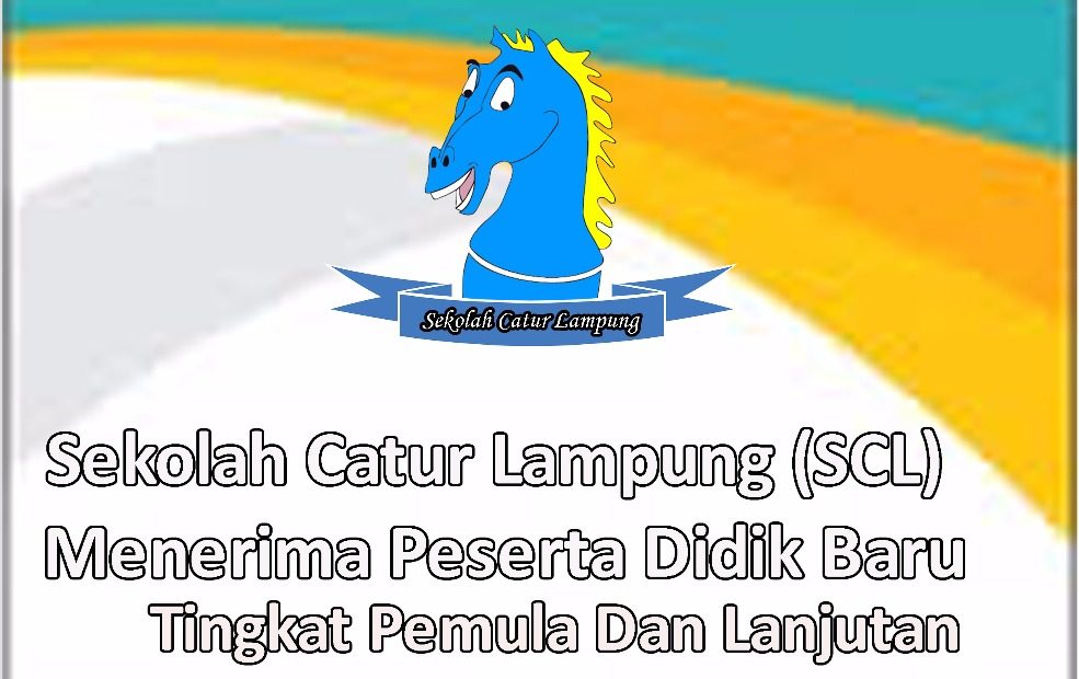 Sekolah Catur Lampung Membuka Pendaftaran