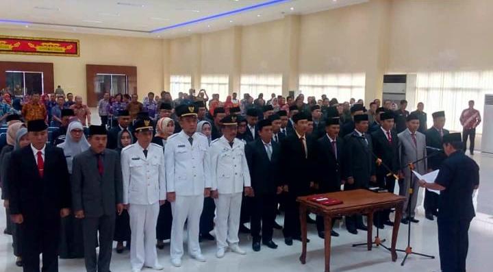 Abaikan Proses Lelang Jabatan, Herman HN Lantik Delapan Kadis Dan 46 Pejabat Eselon