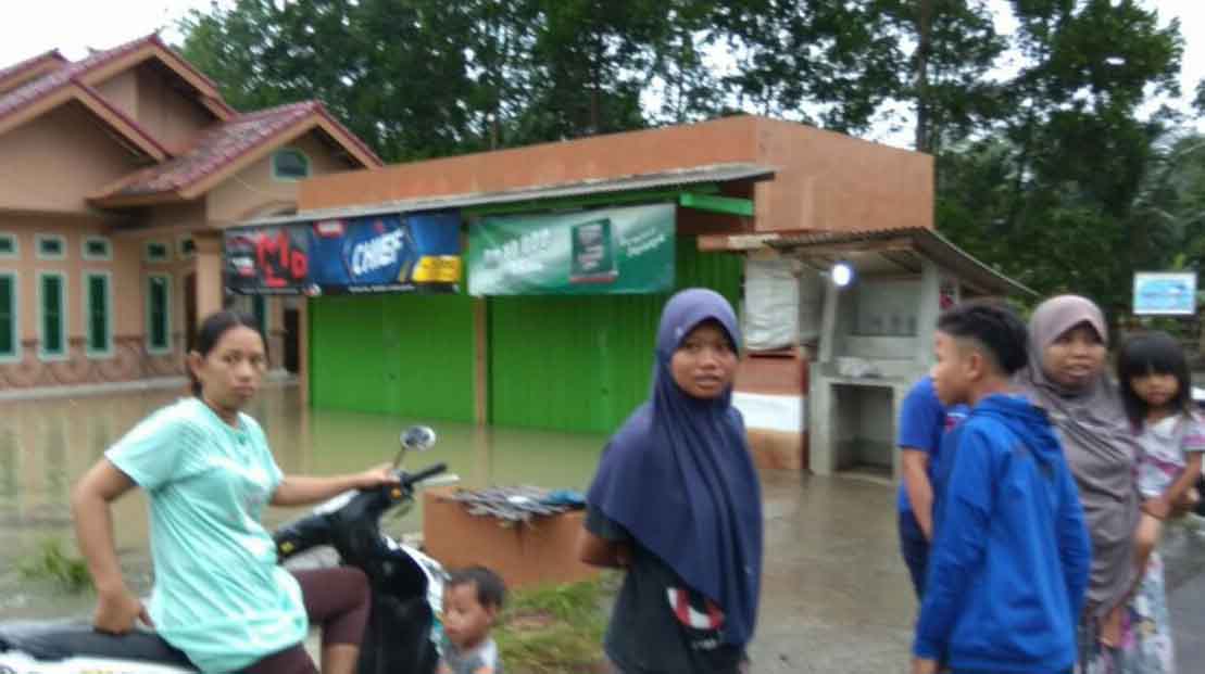 Puluhan Rumah Warga di Tubaba Terendam Banjir