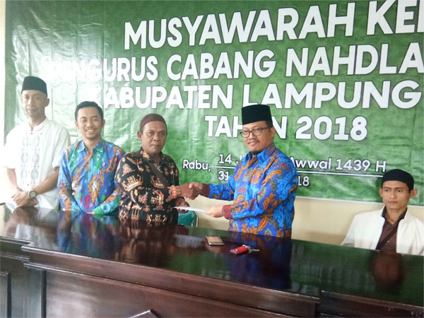 Perdana Lambar Ikuti Liga Santri Nusantara, Ketua PCNU Lepas Resmi 3 Tim Ponpes