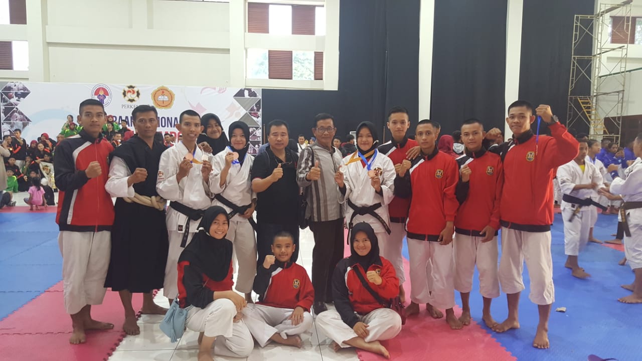 Kempo Lampung Raih Medali Emas di Kejuaraan Nasional Piala Mempora Di Yogyakarta