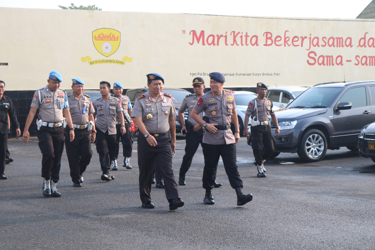 Kapolda Lampung Pimpin Upacara Satgas Operasi Aman Nusa II BKO Polda Sulawesi Tengah