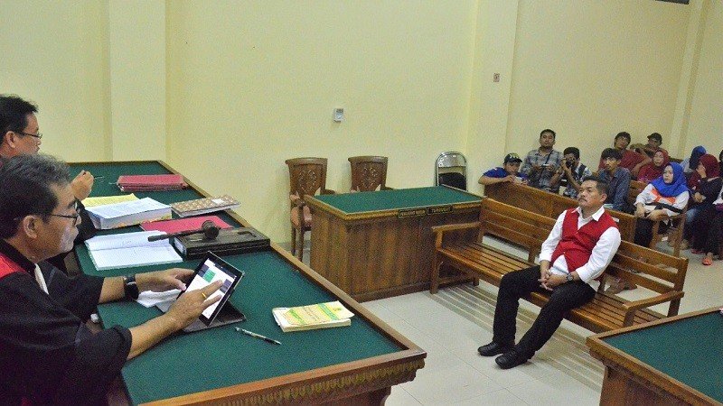 Sidang Narkotika Kalapas Kalianda, Sipir Pinta Napi Hapus Data CCTV