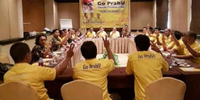 Forum Caleg Partai Golkar Deklarasikan GO Prabu