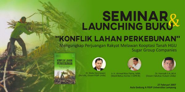 Louching Buku Kooptasi Tanah HGU Sugar Group Companies)