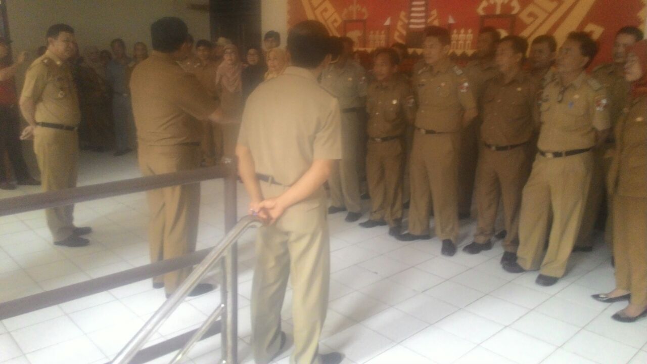 Sri Widofo Evaluasi Kinerja dan Kedisiplinan Jajaran Dinas PUPR