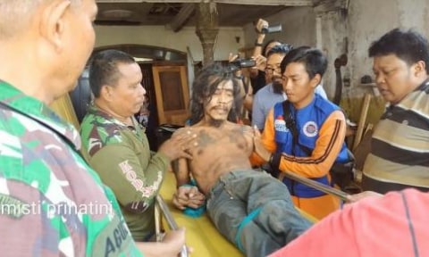 Caleg PKB Kabupaten Mojokerto Dibacok Orang Gila