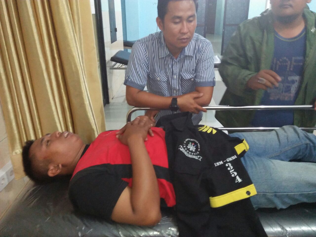 Ketua LSM GMBI Wilter Lampung Di Aniaya Debt Kolektor PT. Adira
