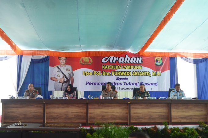 Irjen Pol Purwadi : Polisi Tidak Boleh Meminta Uang Untuk Pelayanan Kepada Masyarakat