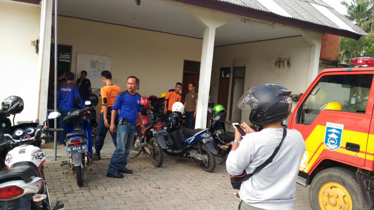 Markas Damkar Metro Terima Pengaduan Palsu M3 Terbakar