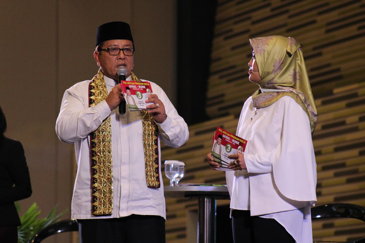 Arinal-Nunik: Lapangan Kerja dan Pendidikan Tekan Kriminalitas