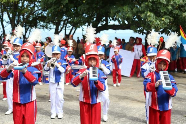 Pelajar Tingkat SD Kabupaten Pesibar Ikuti O2SN dan FLS2N