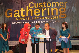 Customer Gathering Semarakkan HUT ke 8 Novotel Lampun