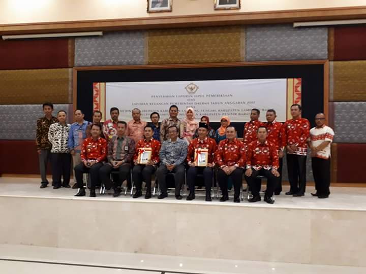 BPK RI Gajar Lambar Raih Predikat WTP ke 8 Kali Secara Berturut-Turut