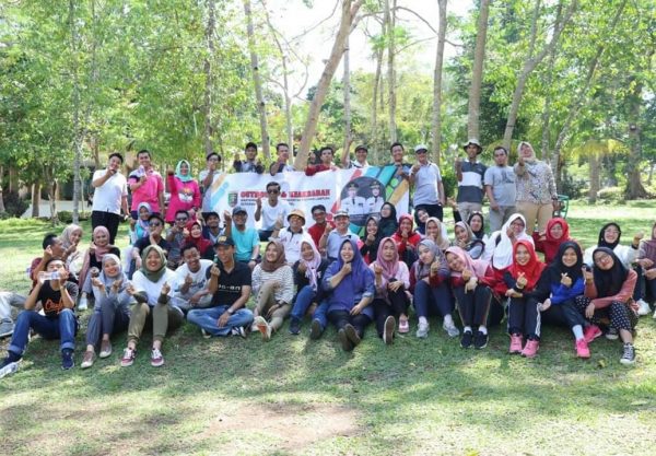 Humas Dan Protokol Provinsi Lampung Outbond Dengan Wartawan Pilihan?