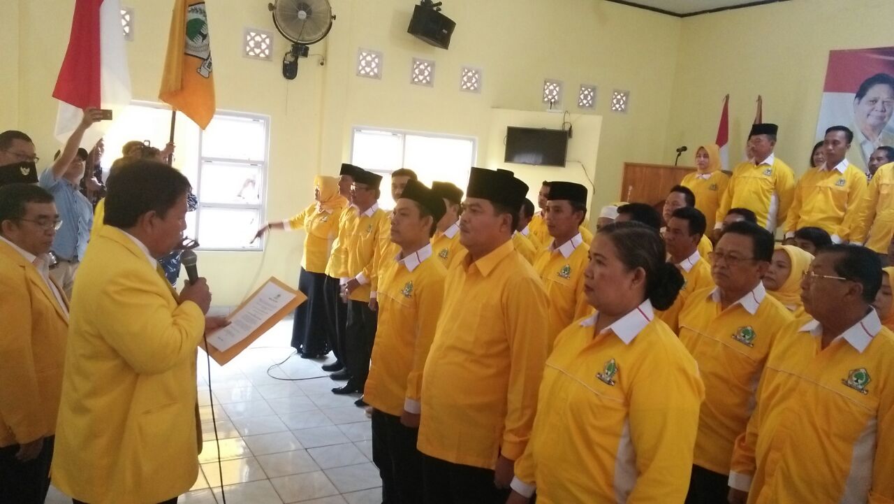 Musa Ahmad Resmi Jabat Ketua Golkar Lamteng