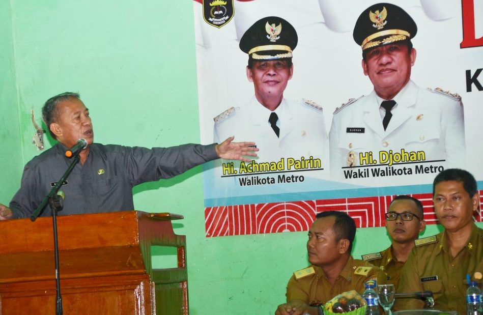 Wakil Walikota Metro Pimpin Musrenbang Kelurahan Margarejo