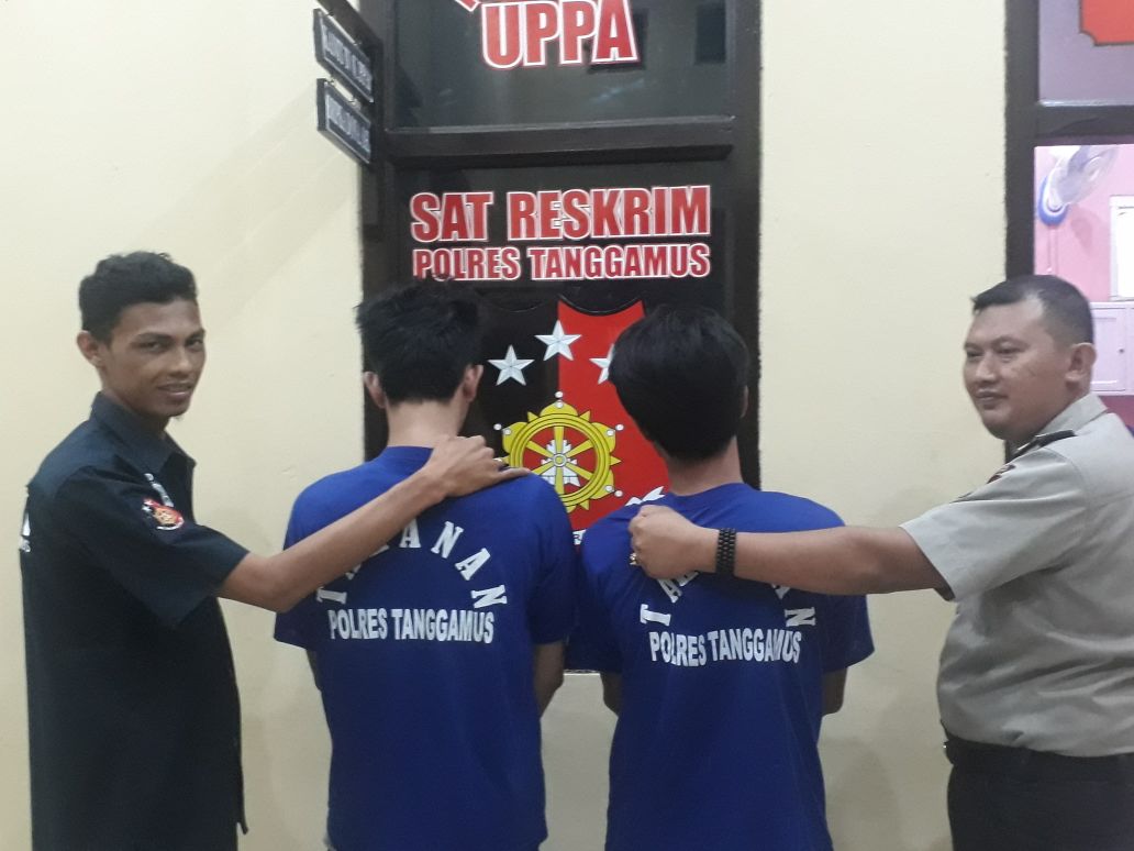 Polres Tanggamus Ringkus Dua Pelaku Curat