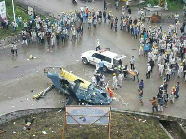 Helikopter Milik PT. IMIP Jatuh, Satu Meninggal