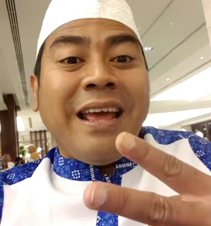 Komedian Yadi Sembako Ajak Masyarakat Lampung Coblos Nomor 2