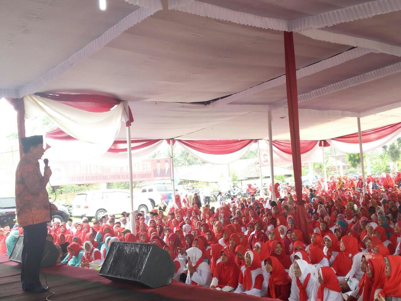 Kampanye Di Bandar Lampung: Uang Rakyat Harus Untuk Rakyat