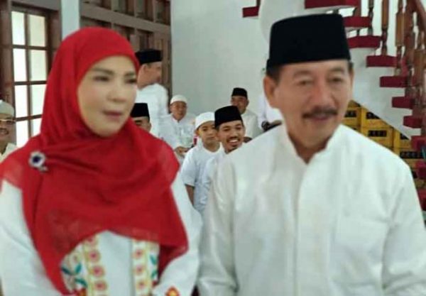 Herman HN Open House di Rumah Pahoman Sutono di Lamsel