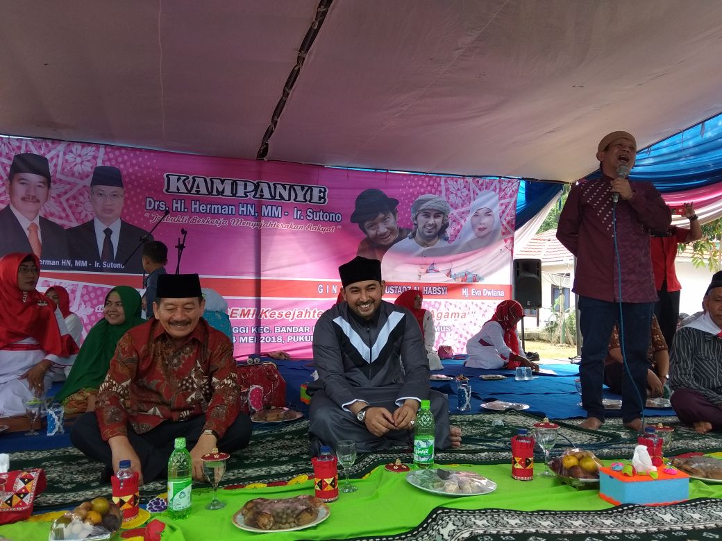 Masyarakat Tanggamus Ingin Herman HN Jadi Gubernur untuk Dapatkan Sekolah dan Berobat Gratis