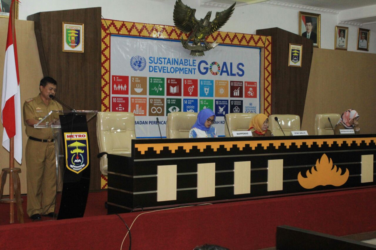 BAPPEDA Metro Sosialisasikan SDGs