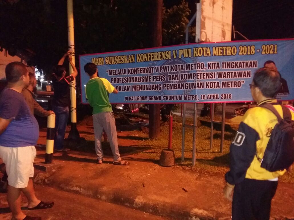 Persiapan Konferensi PWI Kota Metro telah Capai 95 Persen