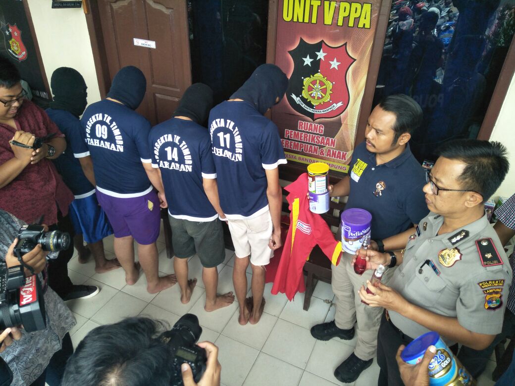 Bobol Tempat Kerja Sendiri Empat Pegawai Alfamart Diringkus Polisi
