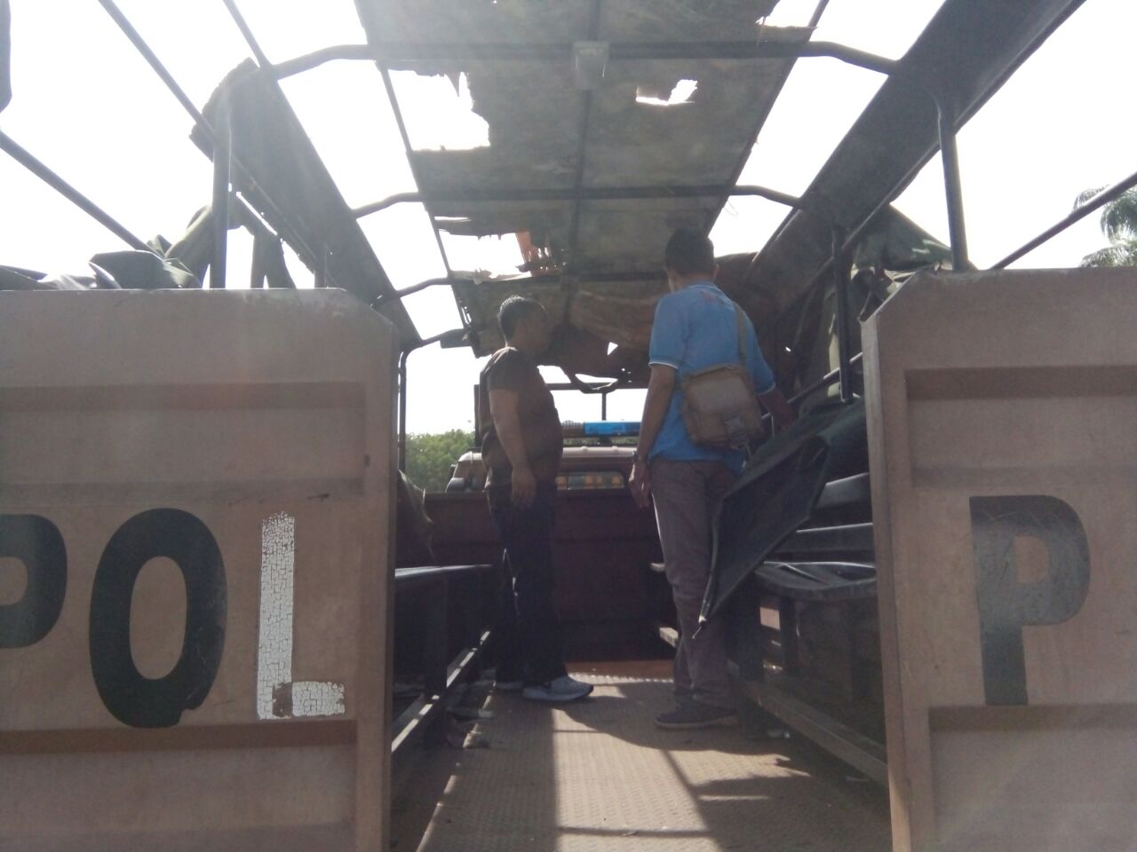 Kendaraan Operasional Satpol-PP Lampura Tak Layak Pakai