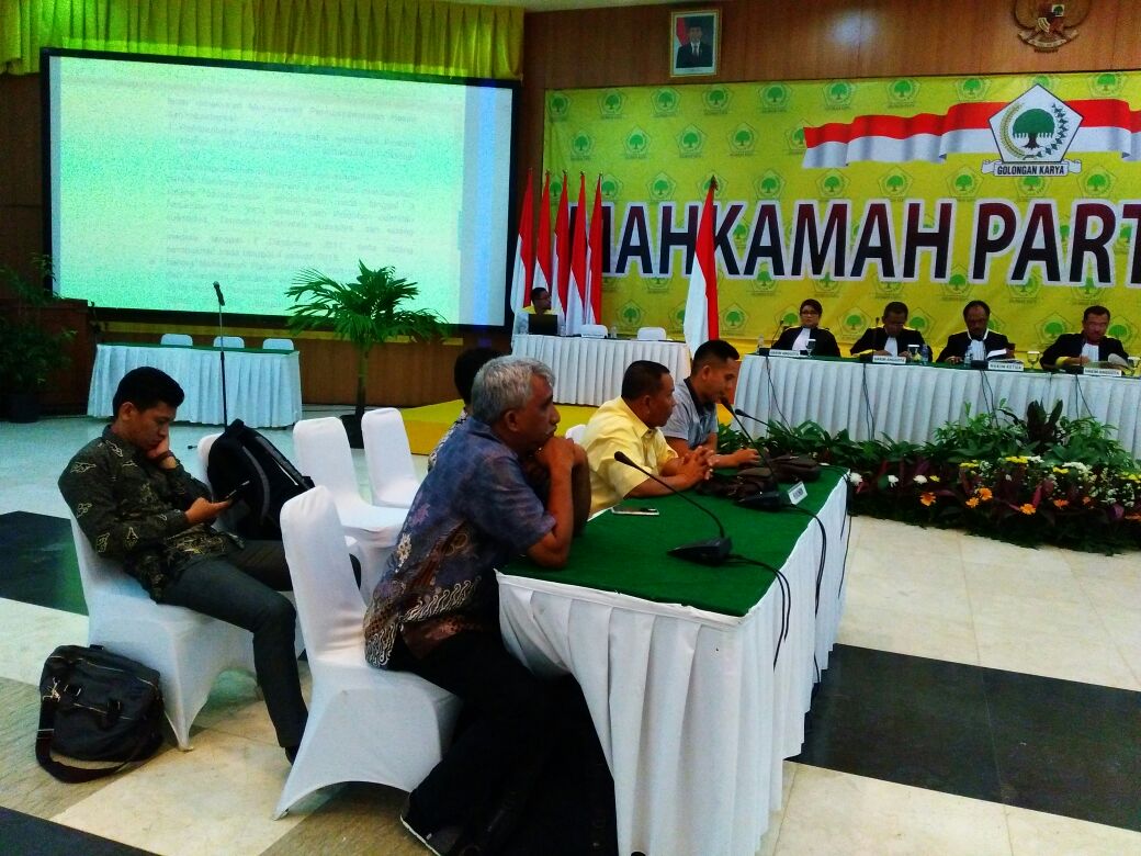 Mahkamah Partai Golkar Tolak Gugatan Indra Karyadi Cs