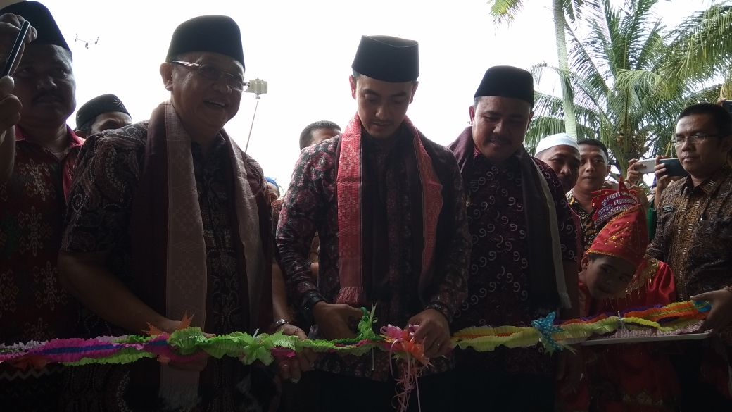 Gubernur Jambi Resmikan Asrama Ponpes Al Fatah Singkut 