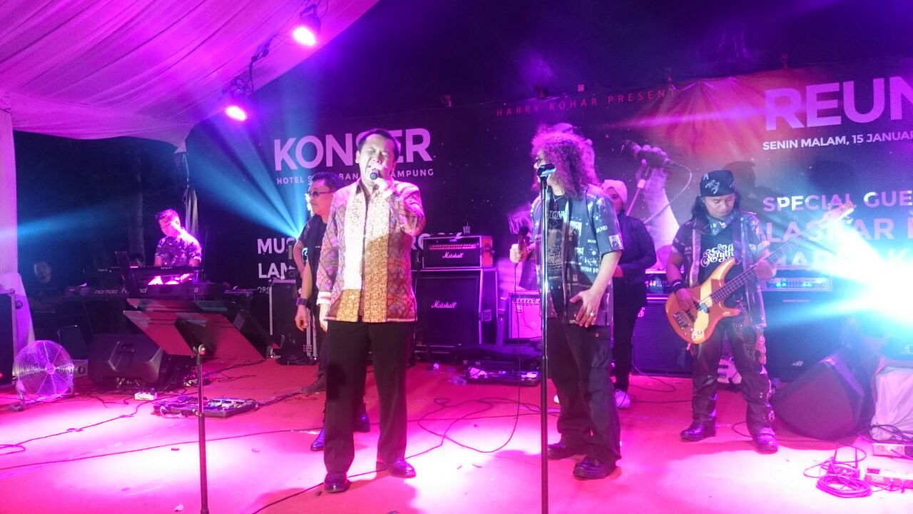 Musisi Rock Lampung Reuni Konser Mini