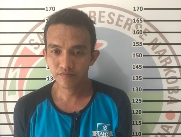Tunggu Pembeli Shabu Seorang Pemuda Ditangkap