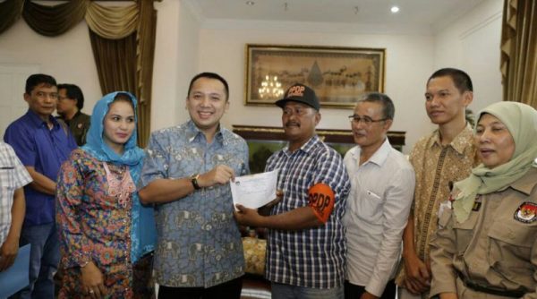 Gubernur Terdaftar Nyoblos di TPS 7 Bandarlampung