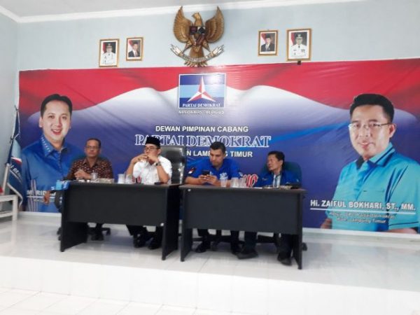 Partai Demokrat Lampung Konsolidasi Menangkan Cagub Pertahana